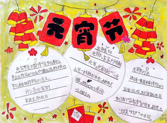 中华传统节日手抄报图片