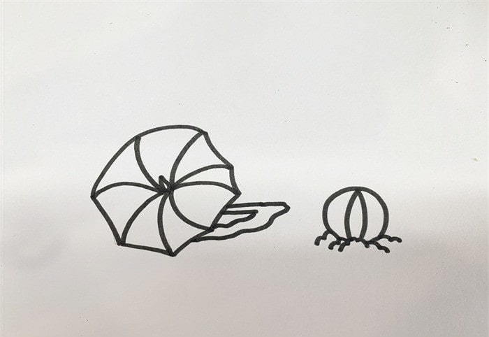 画夏天的一幅画怎么画简单漂亮