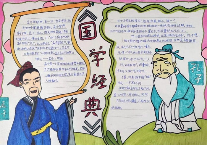 经典名著阅读手抄报图片简单又漂亮