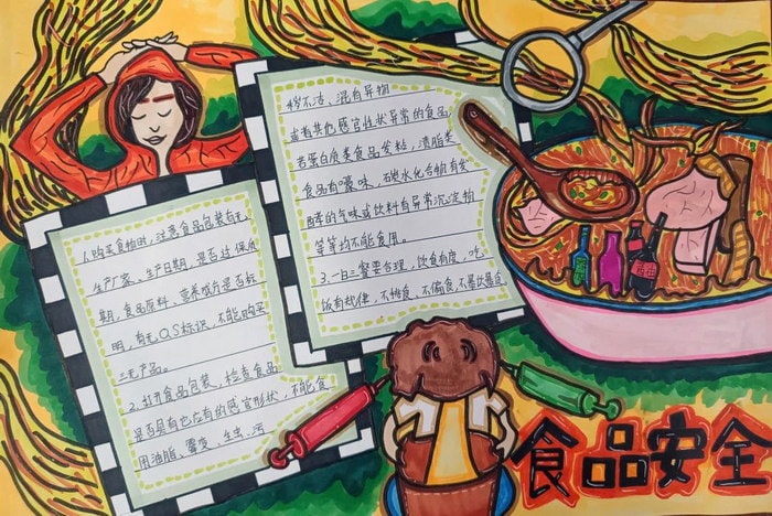 1～6年级安全教育手抄报图片及内容