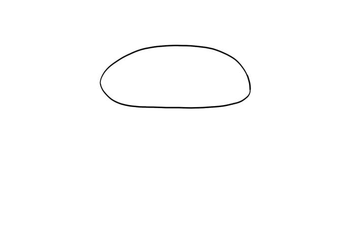 汉堡简笔画画法步骤图片