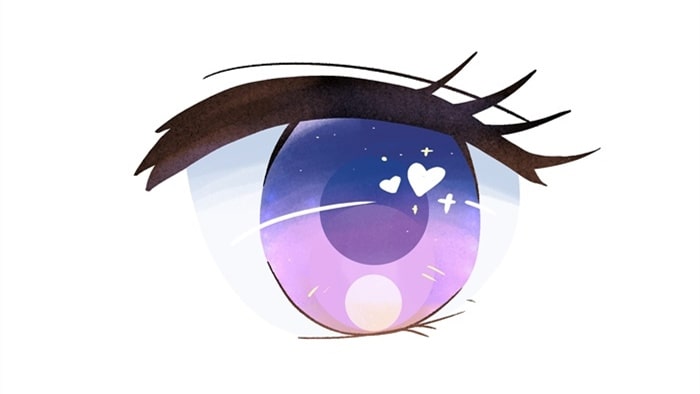 如何画漫画眼睛