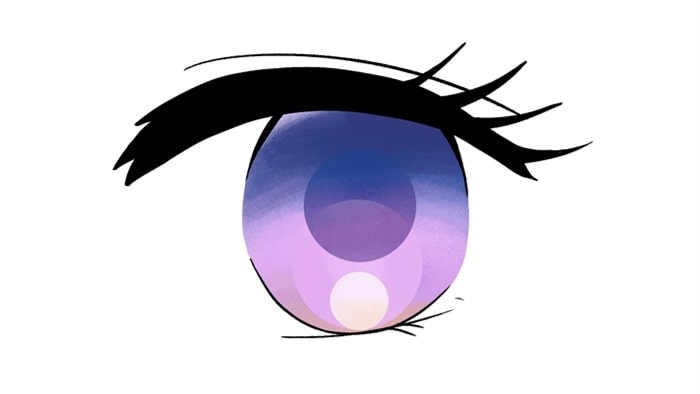 如何画漫画眼睛