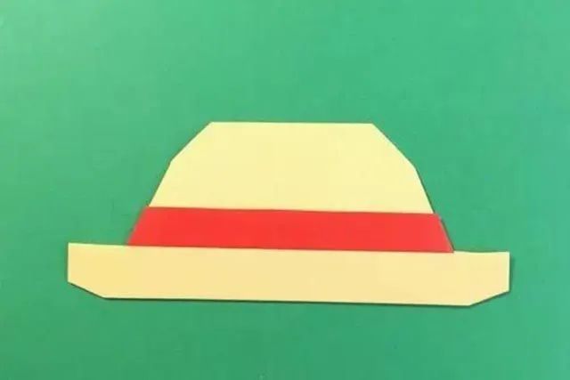 幼儿折纸手工简单：草帽的折叠方法