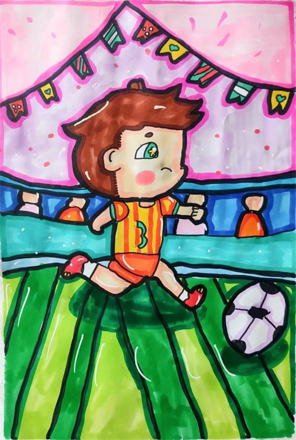 “爱成都 迎大运”儿童美术主题作品展示