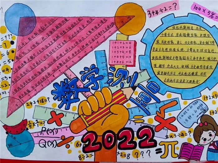 数学手抄报图片简单又漂亮