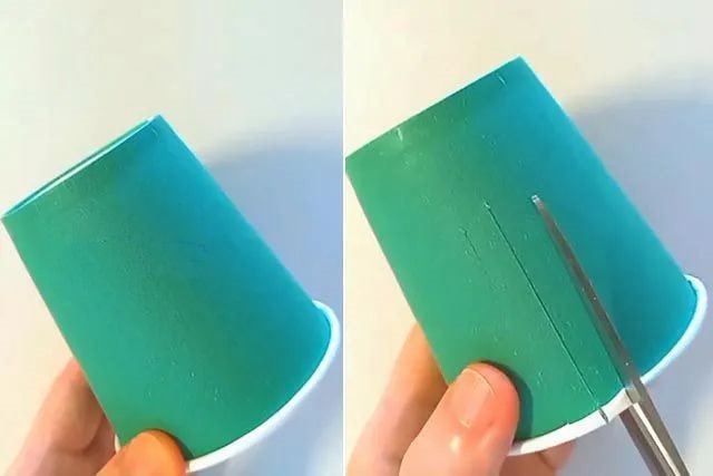 纸杯简单手工制作编织小帽子