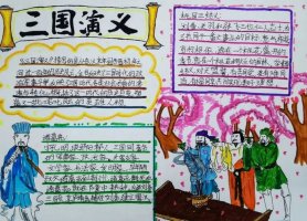 四大名著三国演义手抄报图片及内容（精选14张）