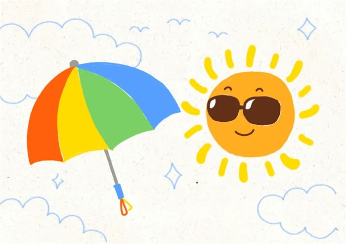 超容易画的夏日元素简笔画，包你学会不学废