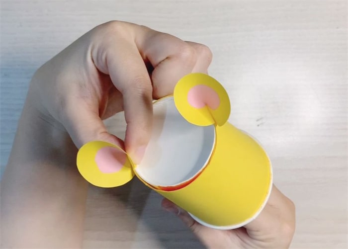 纸杯手工制作小老鼠