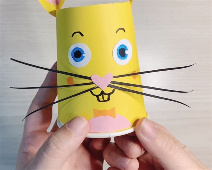 纸杯手工制作小老鼠