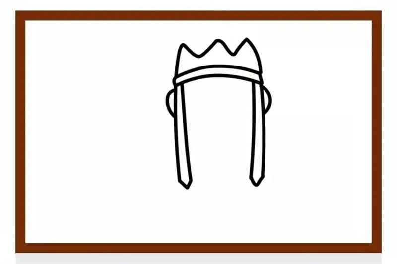 西游记唐僧卡通简笔画教程