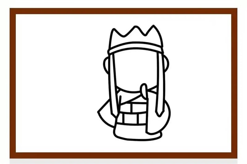 西游记唐僧卡通简笔画教程