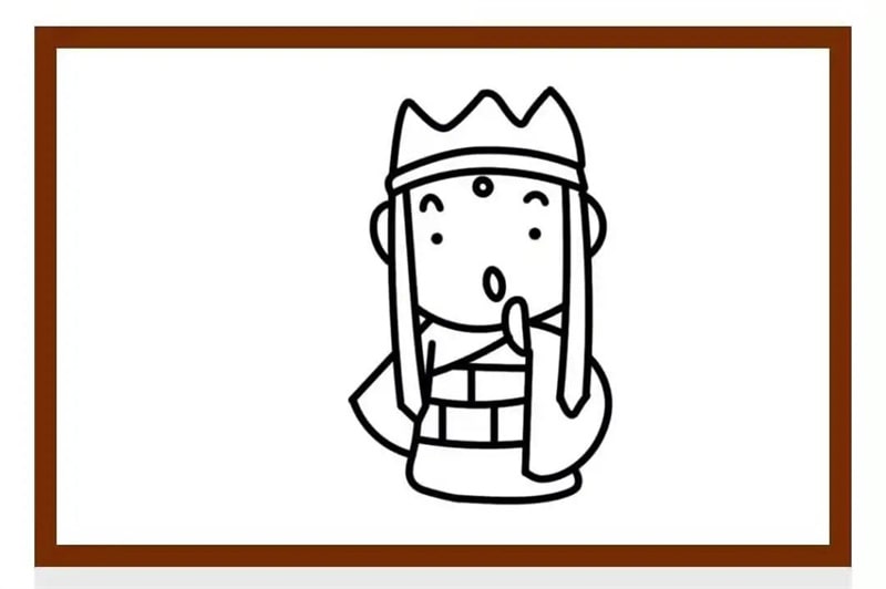 西游记唐僧卡通简笔画教程