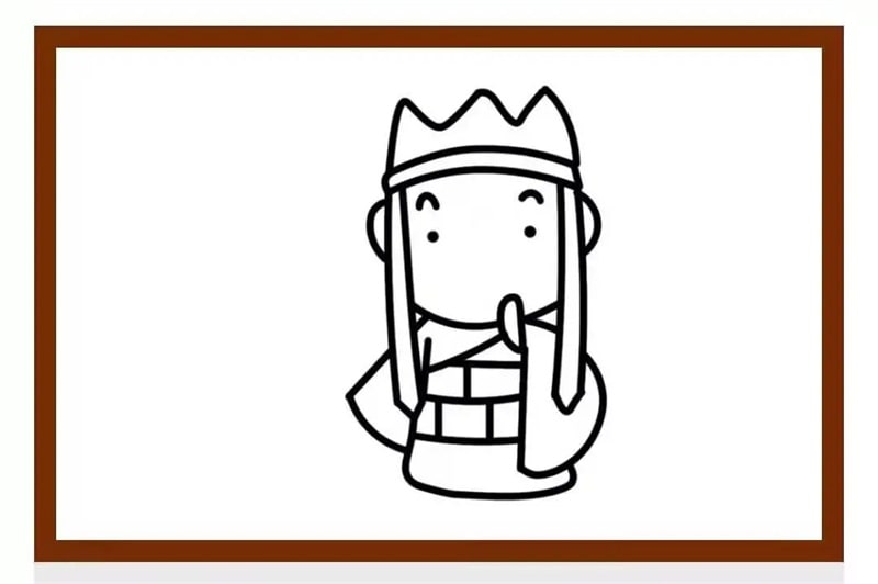 西游记唐僧卡通简笔画教程