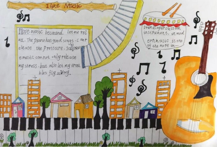 小学英语手抄报图片简单又漂亮