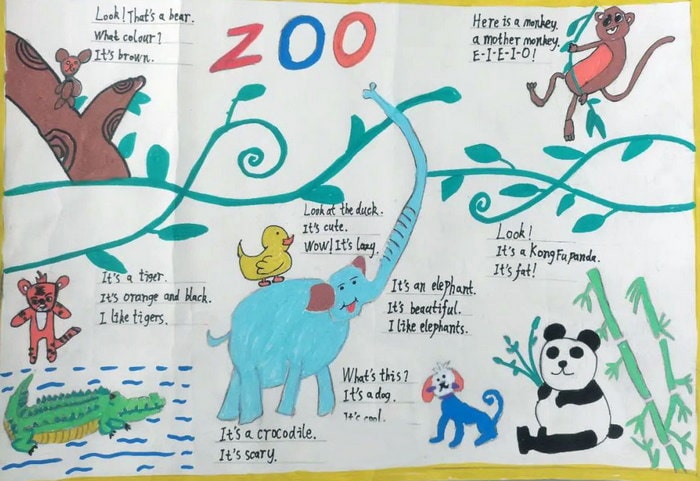 小学英语手抄报图片简单又漂亮