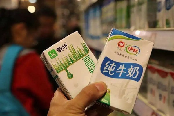 “伊利”和“蒙牛”牛奶的区别