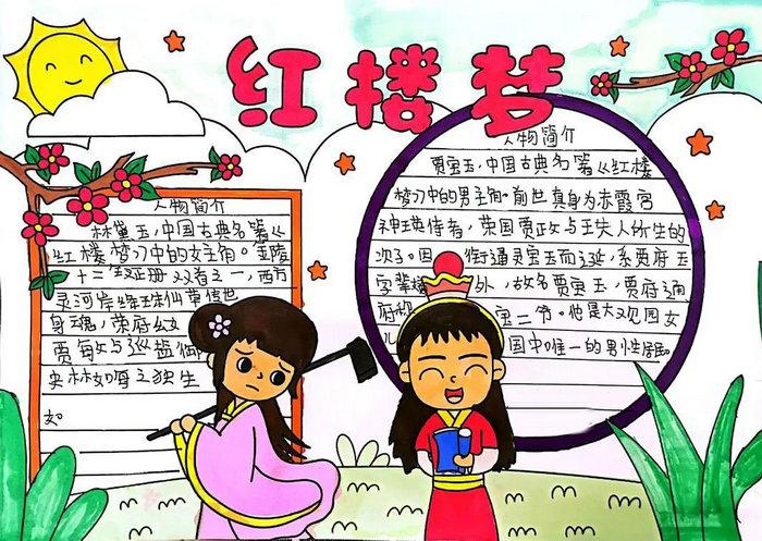 阅读小报的手抄报图片