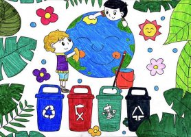 三年级垃圾分类手抄报图片及内容（精选10张）