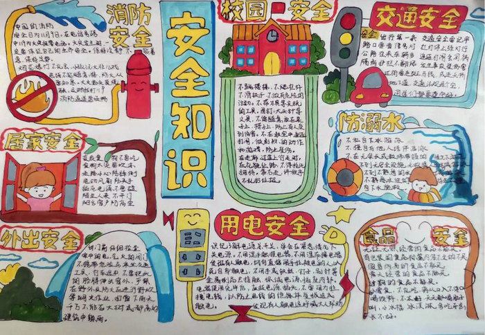 全国中小学生安全教育日手抄报