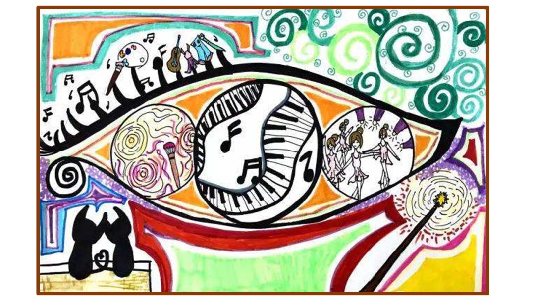 幼儿园幼小衔接美术教案：我眼中的世界