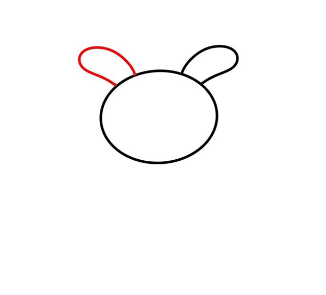 可爱的兔娃娃简笔画教程简单