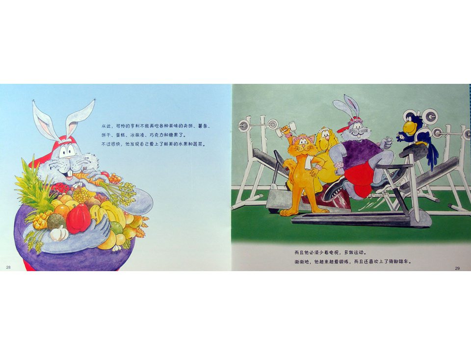 《牛皮兔亨利的危险书4-跷跷板跷不起来了（儿童肥胖的危险）》