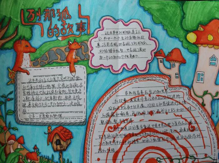 小学生名著手抄报简单又好看