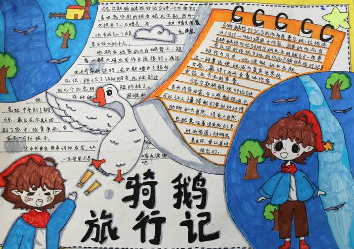 小学生名著手抄报简单又好看