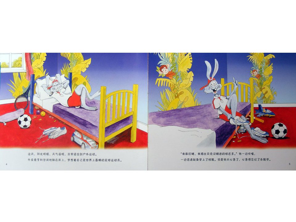 《牛皮兔亨利的危险书5-球王住进了医院（马路上的危险）》