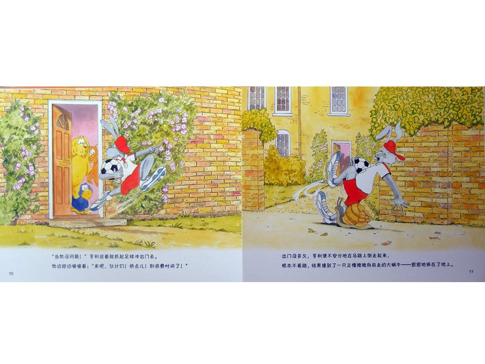 《牛皮兔亨利的危险书5-球王住进了医院（马路上的危险）》