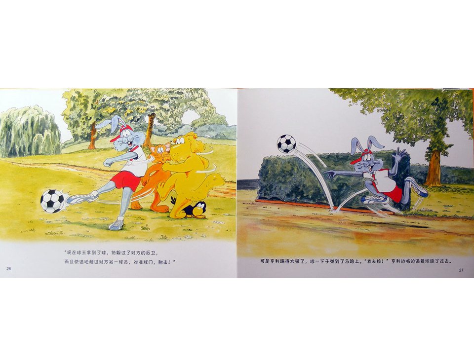 《牛皮兔亨利的危险书5-球王住进了医院（马路上的危险）》
