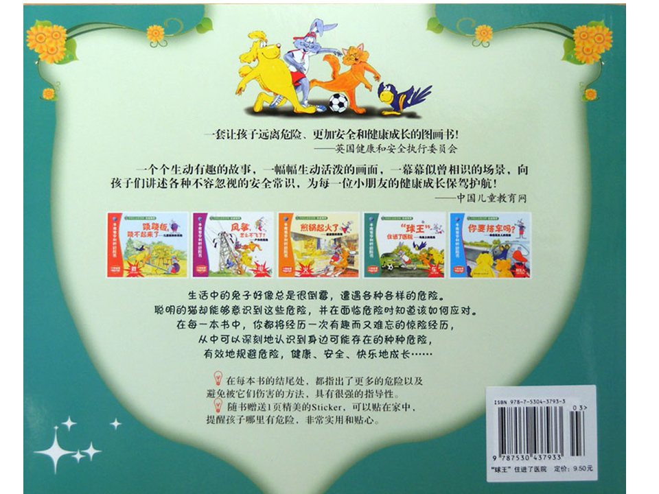 《牛皮兔亨利的危险书5-球王住进了医院（马路上的危险）》