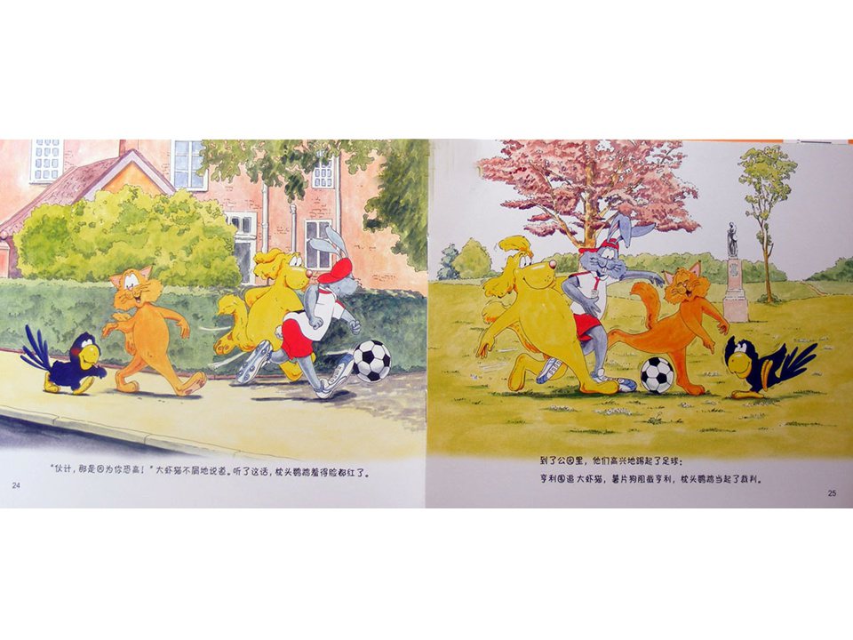 《牛皮兔亨利的危险书5-球王住进了医院（马路上的危险）》