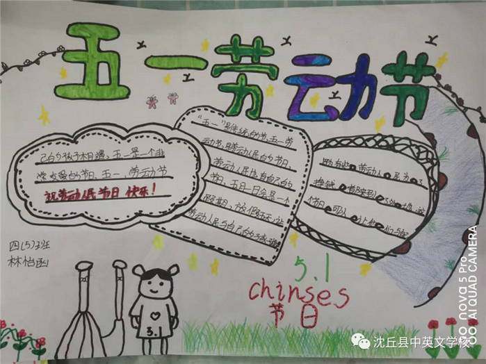 一二三年级劳动节手抄报图片及内容