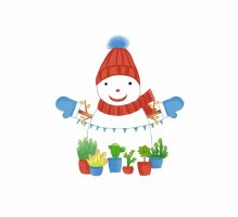 雪人简笔画简单的儿童简笔画教程