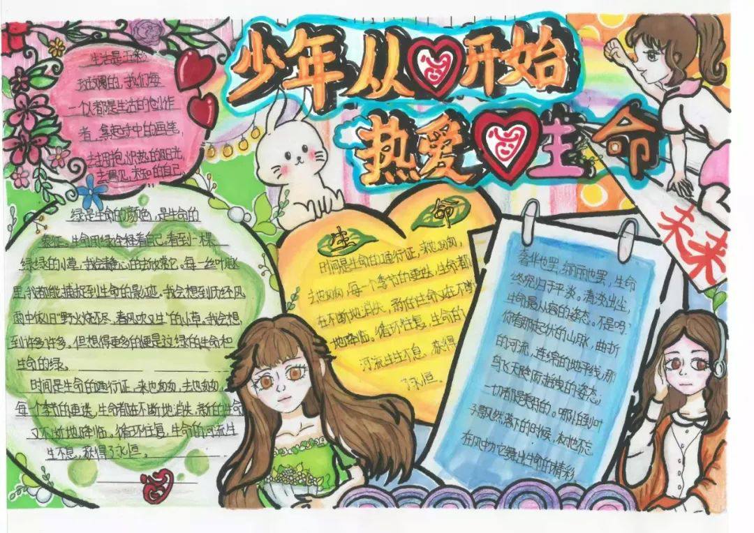 小学生心理健康手抄报图片