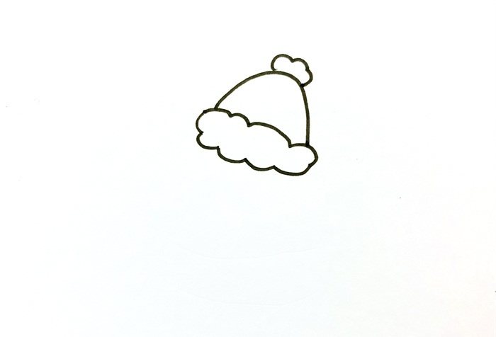 圣诞雪人简笔画图片教程