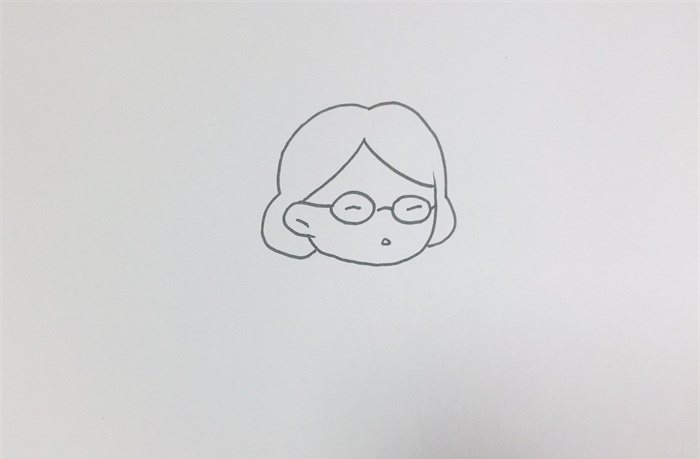 语文老师简笔画怎么画