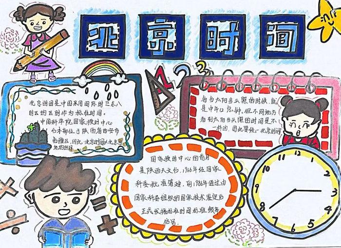 生活中的数学手抄报图片