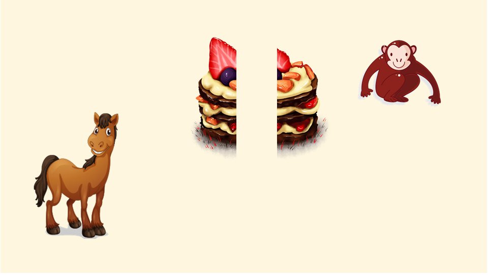 幼儿园幼小衔接数学教案：分蛋糕