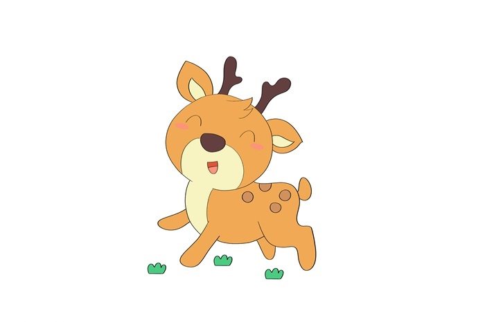 小鹿简笔画怎么画