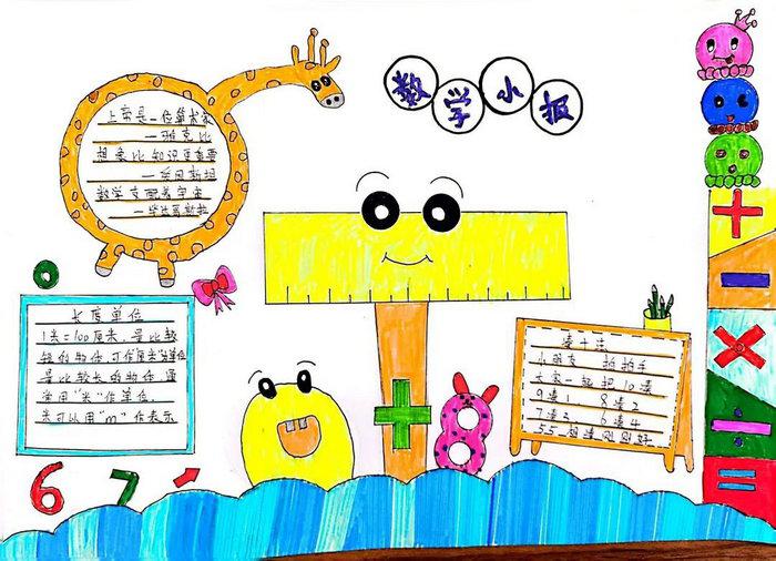 小学数学手抄报图片简单又漂亮