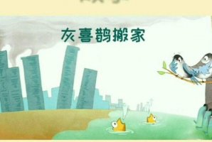 幼儿园中班语言社会教案：灰喜鹊搬家