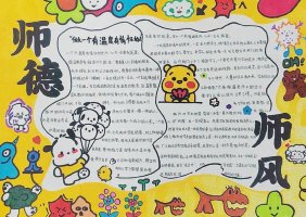 师德师风手抄报图片一等奖（精选7张）