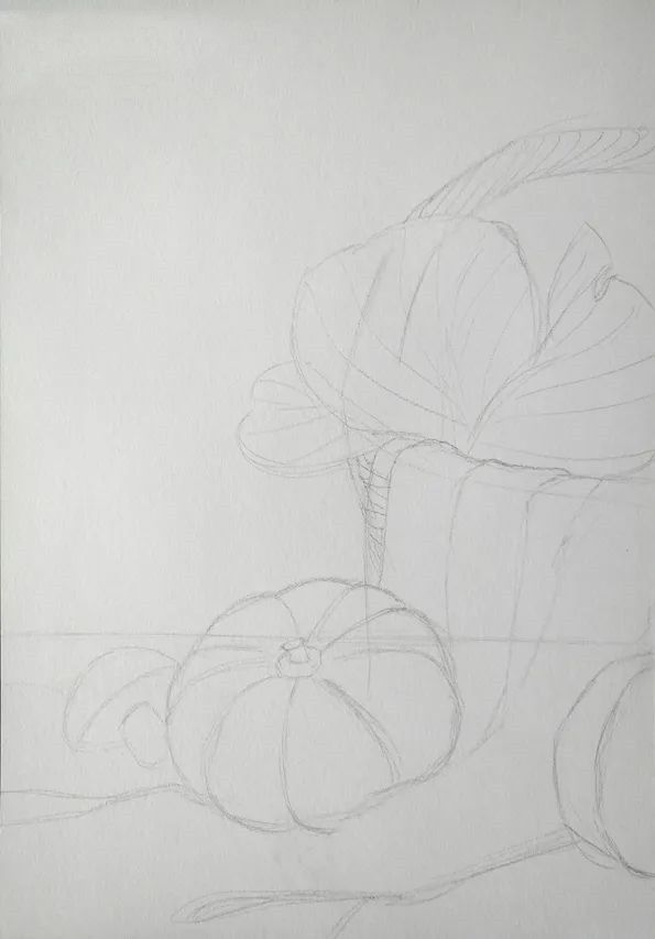 少儿美术课程《小南瓜》