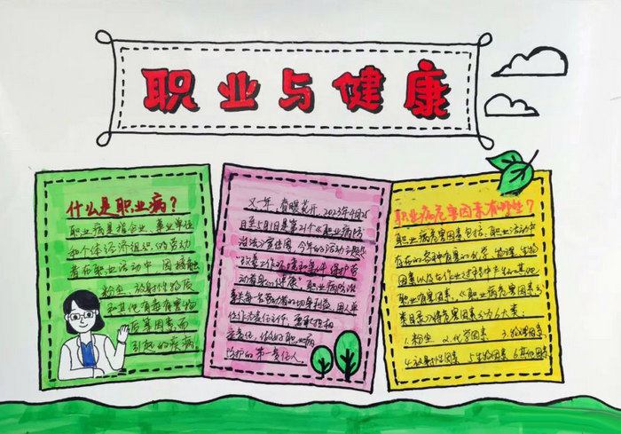 职业病防治手抄报图片