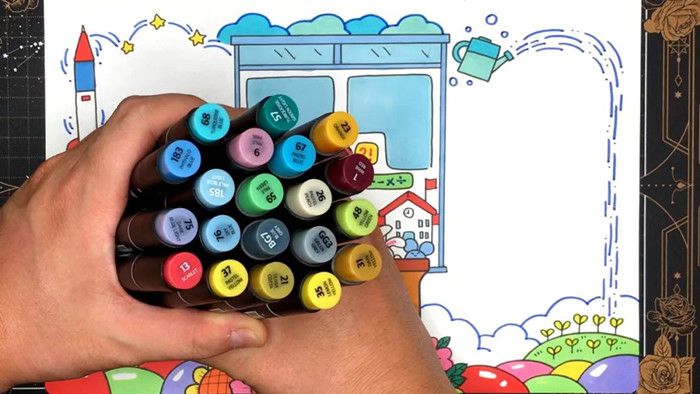 教师节手抄报模板版面设计图片