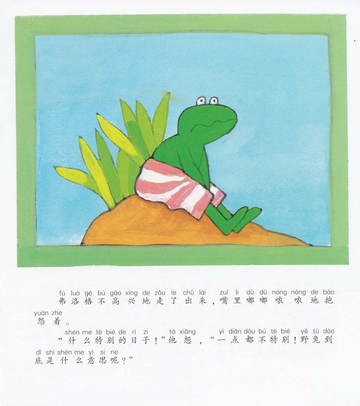 《青蛙弗洛格的成长故事10-特别的日子》